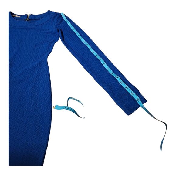 Arden B. Small Blue Long Sleeve Mini Dress - Picture 7 of 7